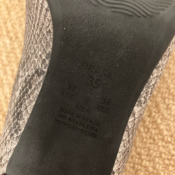 Animal print classy low heel pumps - Picture 6 of 7